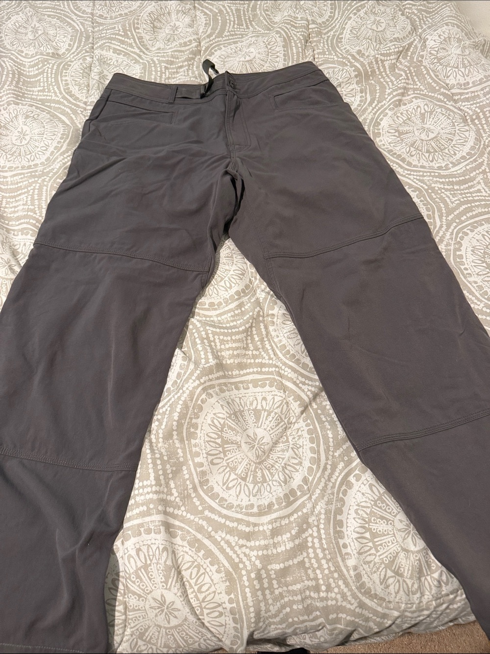 Prana Men's Pants in Charcoal